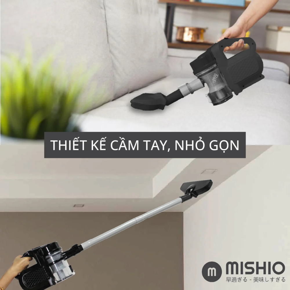 Máy hút bụi cầm tay công nghệ lốc xoáy 800w mk249