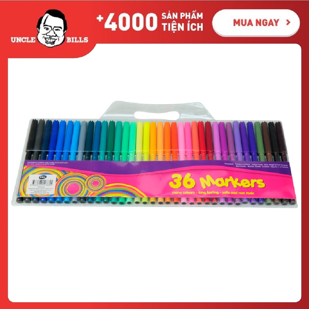 Bộ viết lông 36 cây ubl se0059n