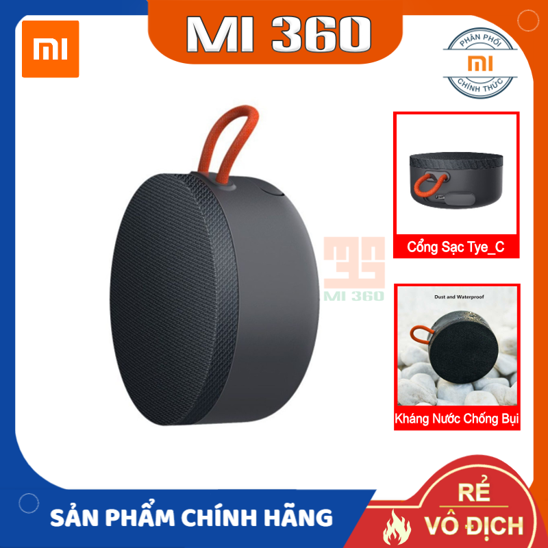 Loa Bluetooth Ngoài Trời Xiaomi Mini✅ Kháng Nước Chống Bụi✅ Âm Thanh Siêu Chất✅ Hàng Chính Hãng