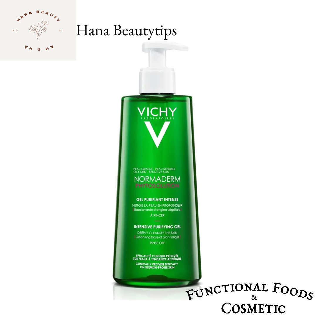 Sữa rửa mặt dạng gel normaderm phytosolution intensive purifying gel giúp làm sạch sâu và giảm bã nhờn trên da 50ml - 400ml
