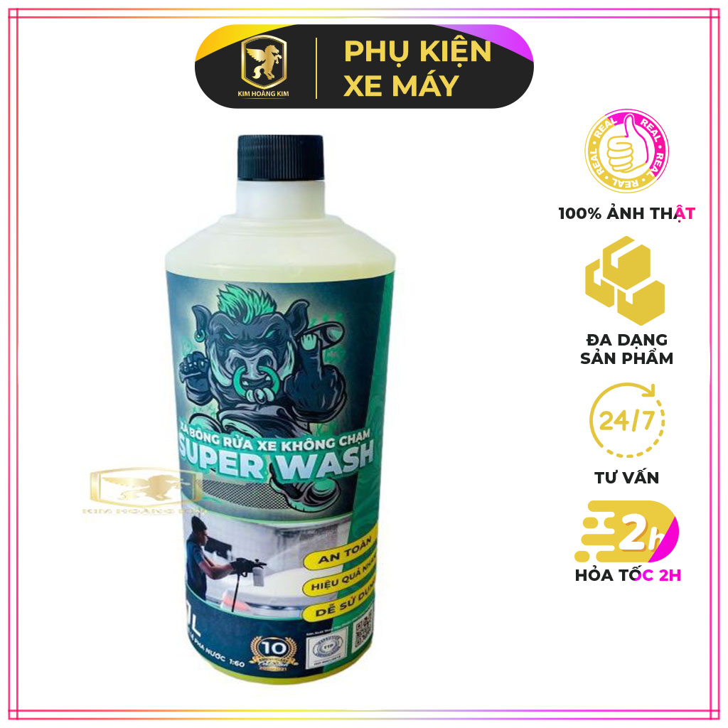 [ HCM ]  Sprayking chai 1 lít Nước Rửa Xe Không chạm Tiện Lợi Cực Kì Sạch Sáng Bóng , Uy Tín, Chất Lượng, Mua Ngay