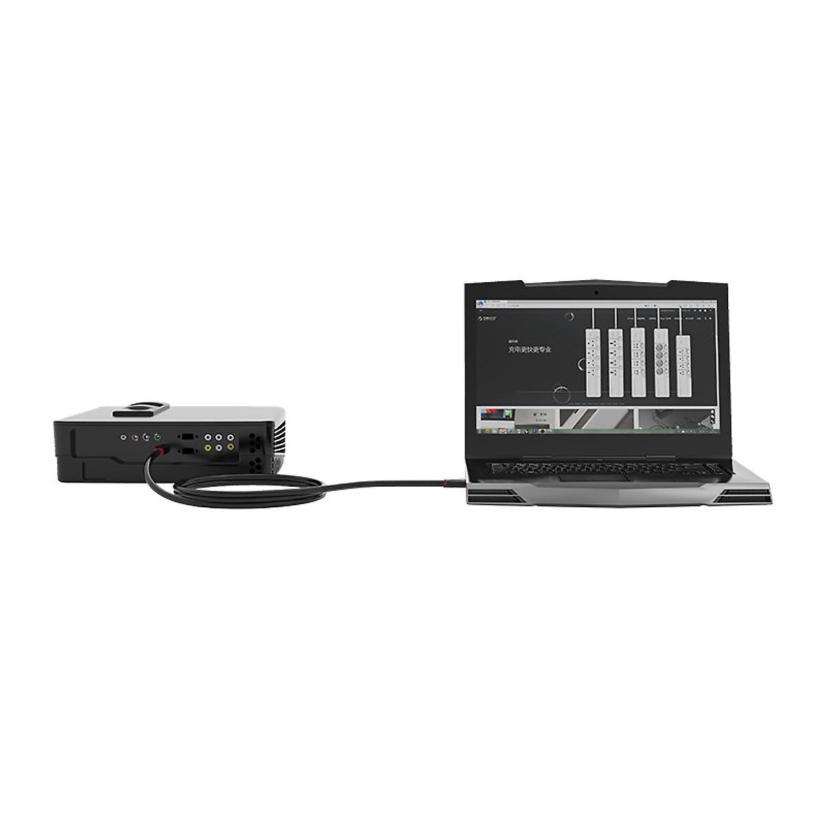 Cáp nối dài hdmi chuẩn 2.0 orico - hd303-30-bk