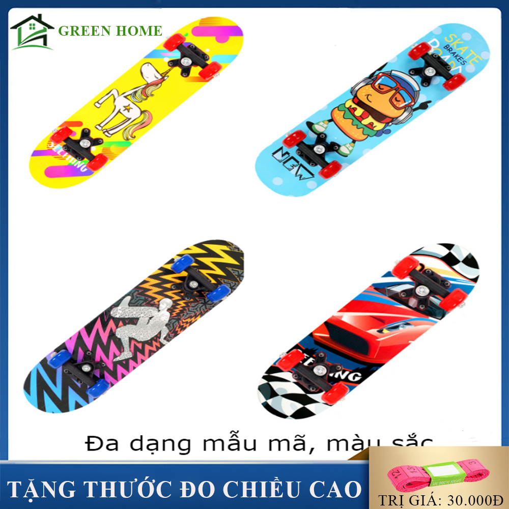 Ván trượt trẻ em Yoyo dành cho trẻ từ 2 đến 6 tuổi màu sắc đa dạng bắt mắt, Đồ chơi trẻ em