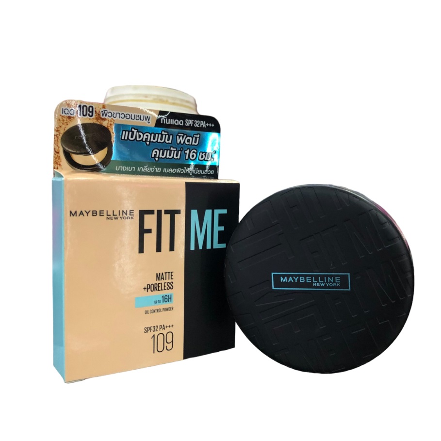 Phấn phủ mịn lì maybelline fit me matte + poreless powder spf 32 pa +++