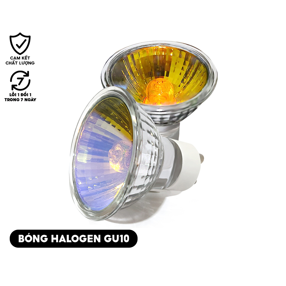 Bóng đèn halogen GU10 - Đui đèn halogen - Dây chỉnh sáng tối đèn đốt nến thơm