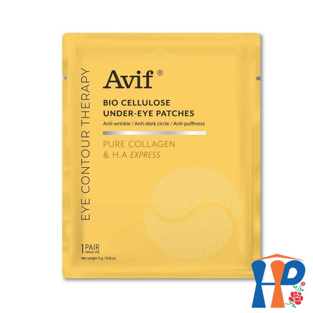 Miếng Dán Dưỡng Mắt Công Nghệ Sinh Học Avif - Bio Cellulose Under-Eyes Patches (xóa nếp nhăn, giảm quầng thâm và bọng mí mắt) {Hani Peni}