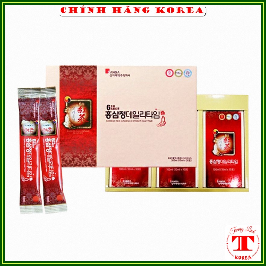 Nước hồng sâm Sanga hàn quốc nguyên chất hộp 30 gói date mới nhất - Nước hồng sâm Sanga hàn quốc nguyên chất hộp 30 gói date mới nhất -