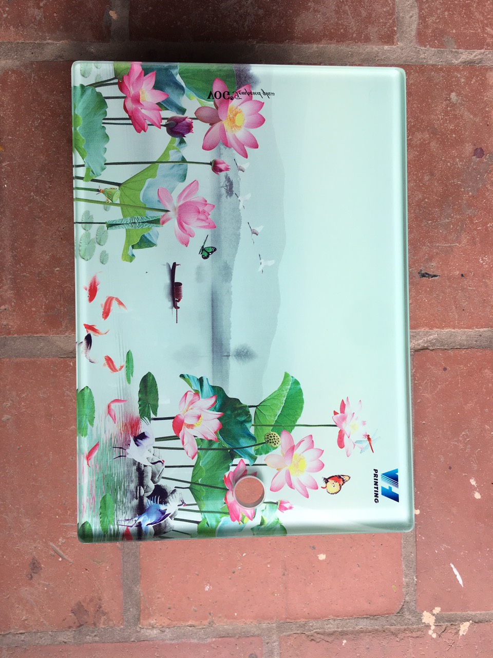 Thớt kính cường lực 3D Vũ Hân (250x350x12mm) - VH2107