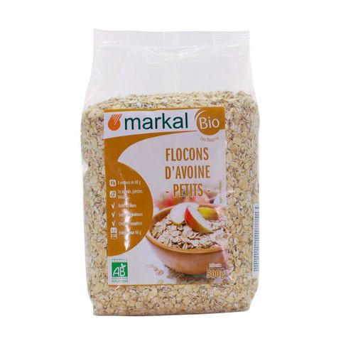 Yến mạch cán dẹt hữu cơ - Markal - Pháp