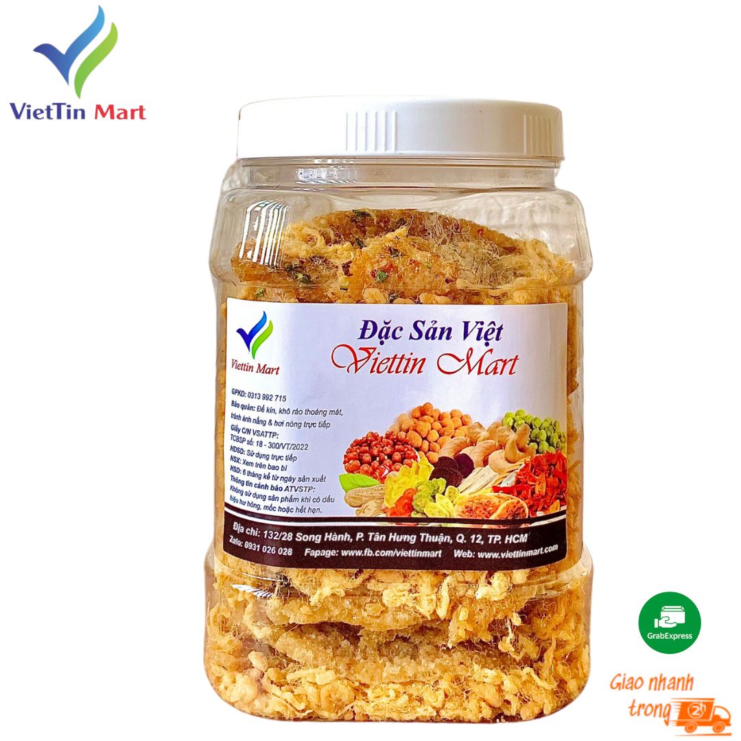 Cơm cháy mắm hành mix chà bông 500G