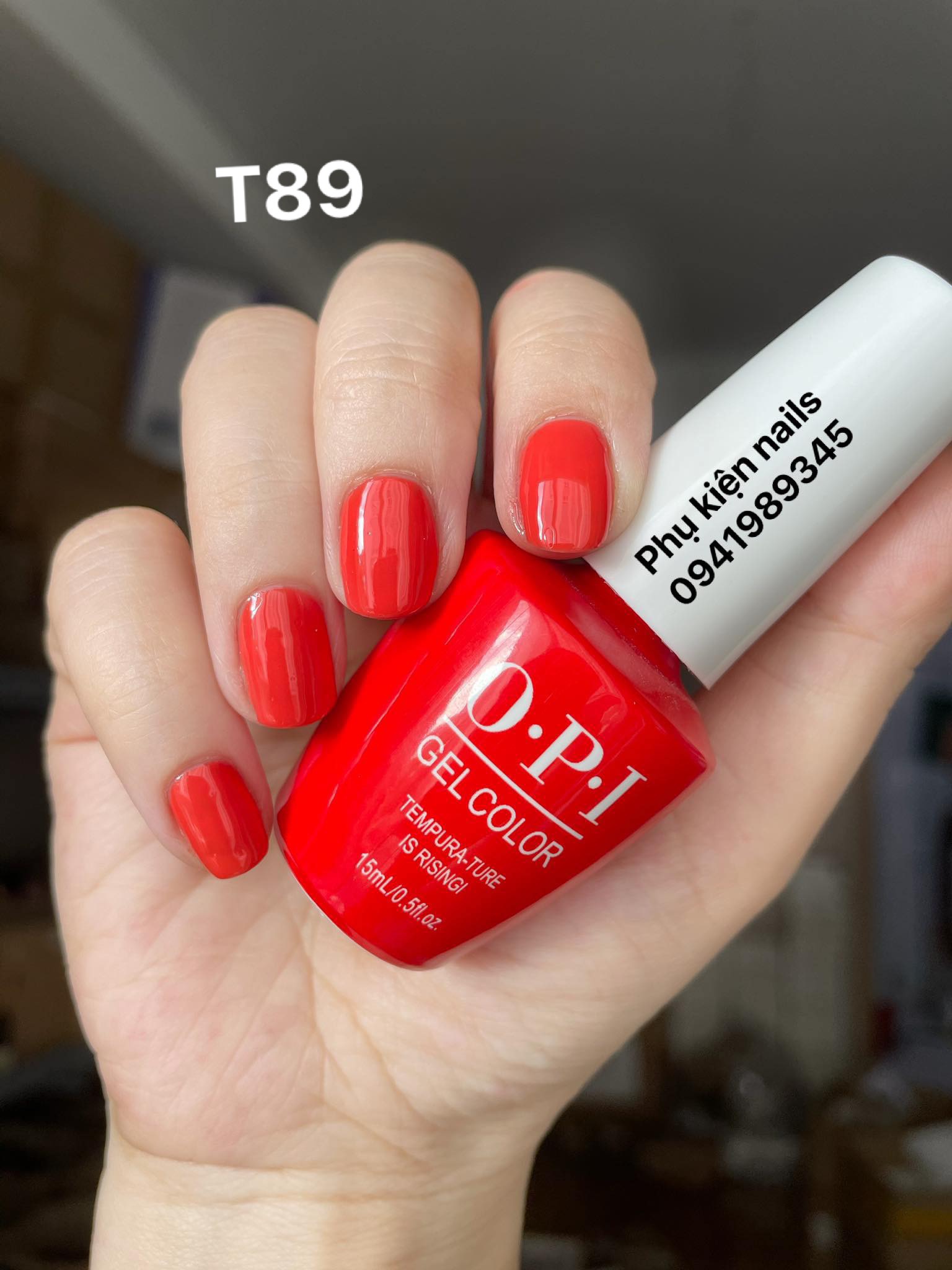 Sale 50% Sơn Móng Tay -Sơn Gel Hơ Máy Opi (GCT89)