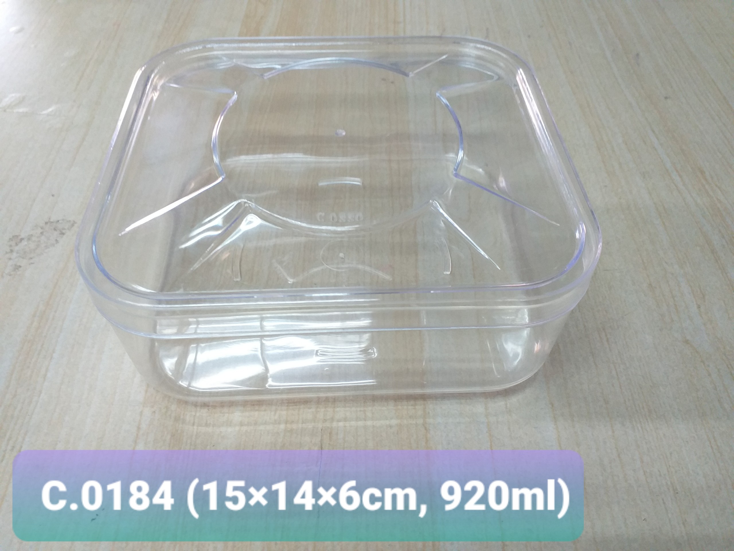 [HCM]Sale sale sale 20% SET 10 HỘP NHỰA MICA TRONG SUỐT ĐỰNG 50g YẾN SÀO (C.0184)