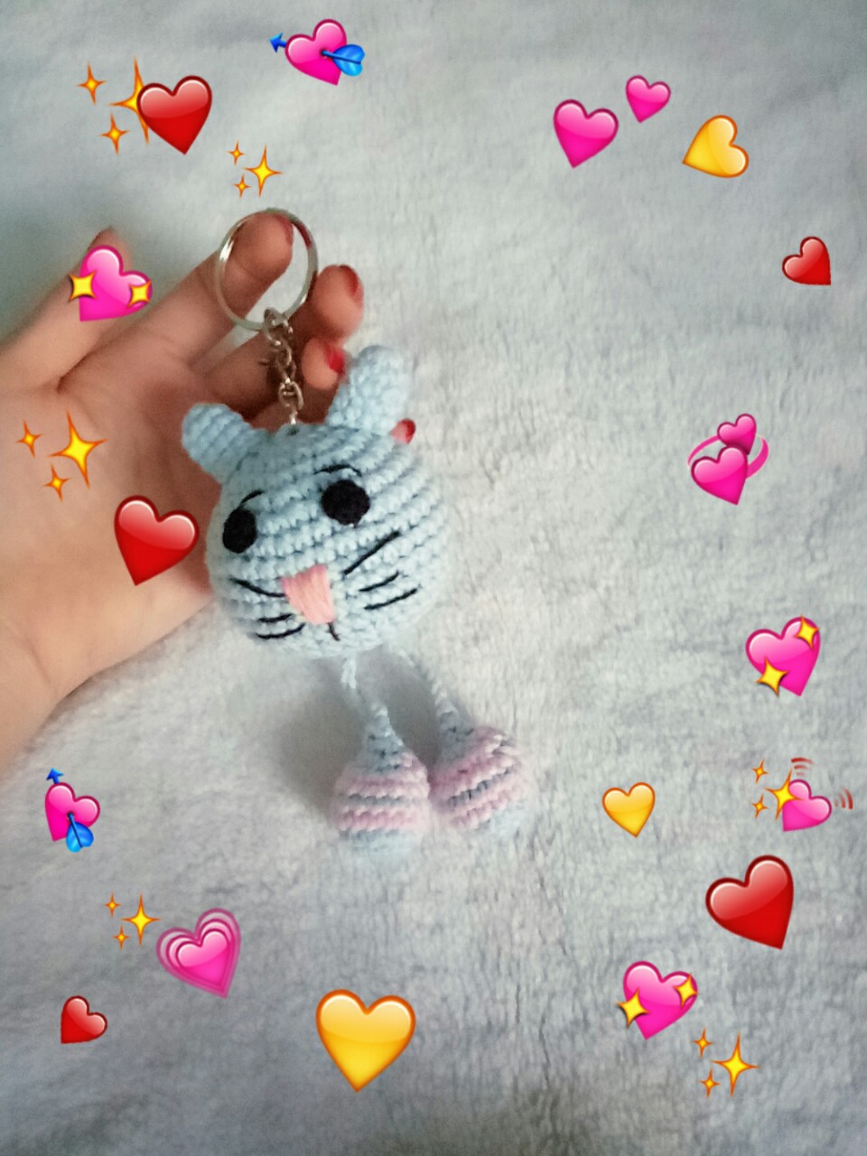 Moc khoa len hình con vật