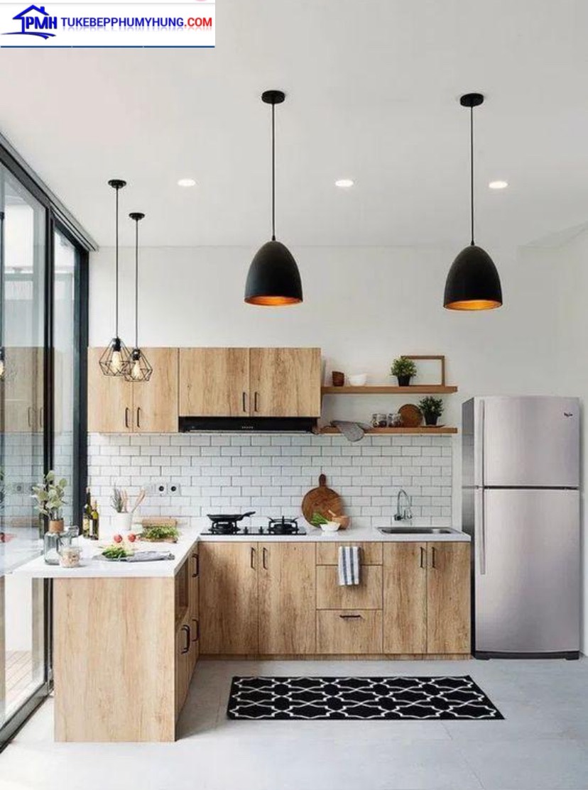 [HCM] Tủ Kệ Bếp Phú Mỹ Hưng - Tủ Khung MDF Lõi Xanh Kháng Ẩm Phủ Melamine An Cường