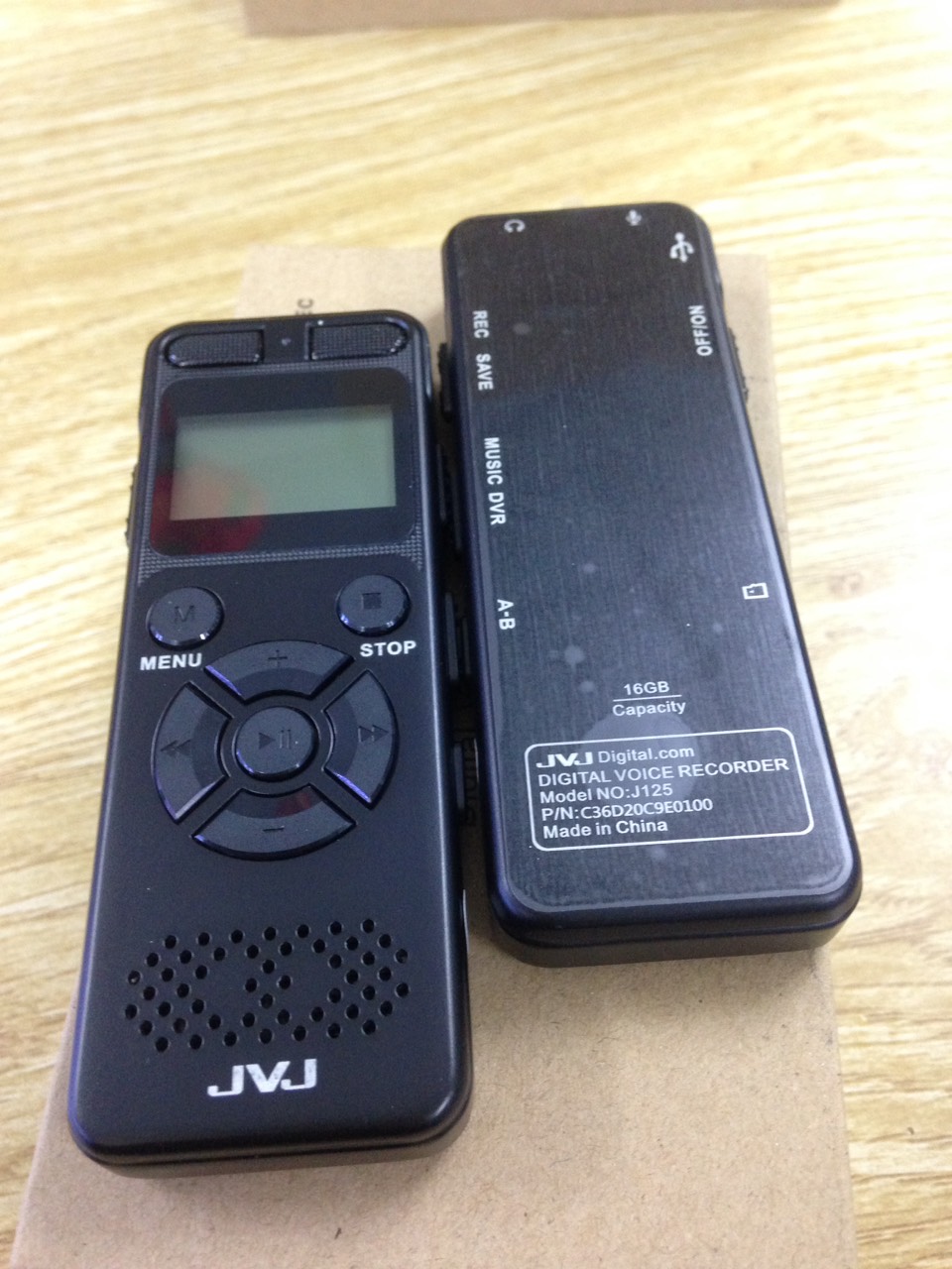 Máy ghi âm chuyên dụng JVJ J125 16Gb, máy ghi âm chất lượng cao chính hãng