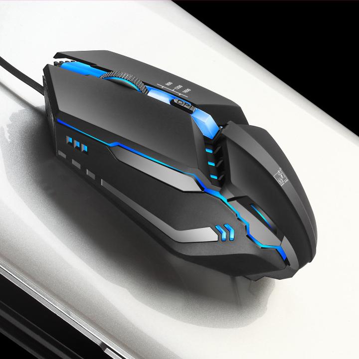 Chuột game k3 đèn led rgb màu tự thay đổi