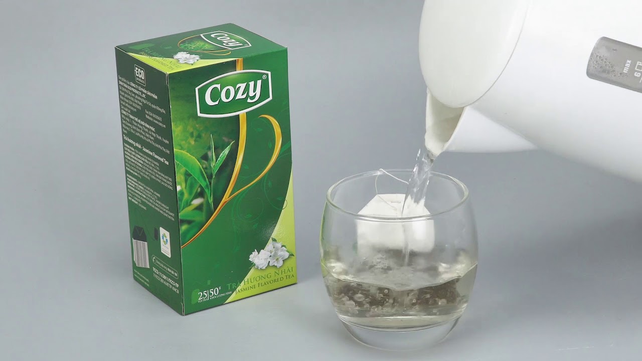 Trà Cozy Lài Túi Lọc, Trà pha thơm ngon, Pha trà trái cây tiện lợi