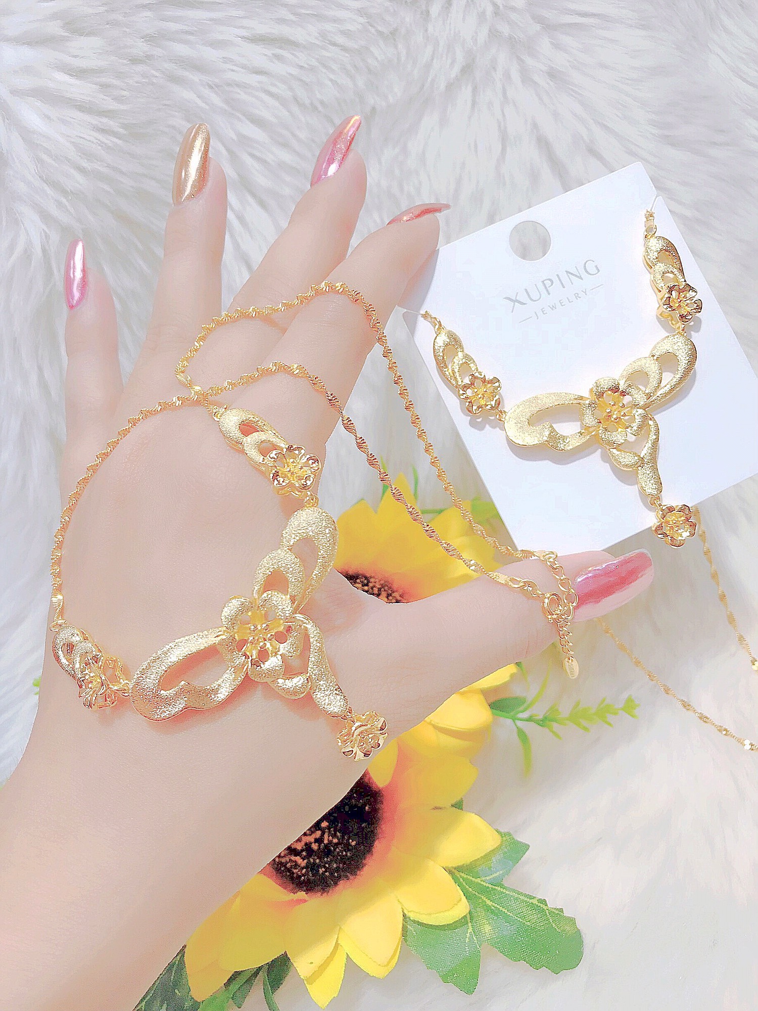 Dây chuyền Cưới 24K mạ Vàng Cao Cấp (Có 02 Mẫu) X.DC0025-75 – Dây chuyền vàng cưới, day chuyen cuoi, mẫu dây chuyền cưới đẹp, day chuyen cuoi vang 24k, dây chuyền cưới 2 chỉ, 3 chỉ, 5 chỉ, dây chuyền cưới hoa mai, vòng cổ cưới