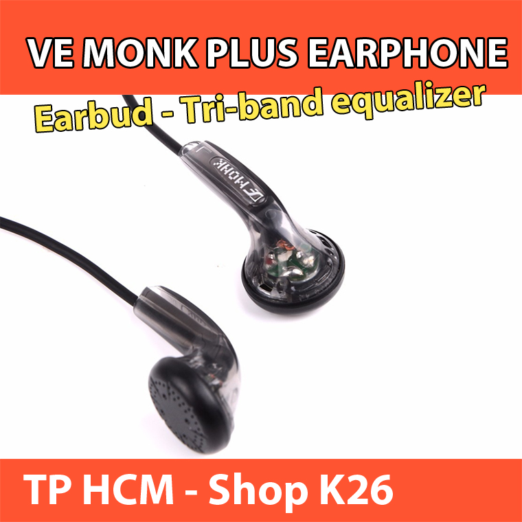 Ve monk plus mic-u earbud jack 3.5mm có microphone