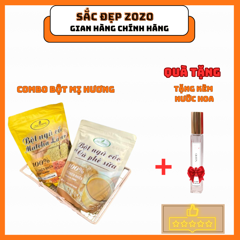 Bột Ngũ Cốc Giảm Cân Mị Hương + tặng nước hoa