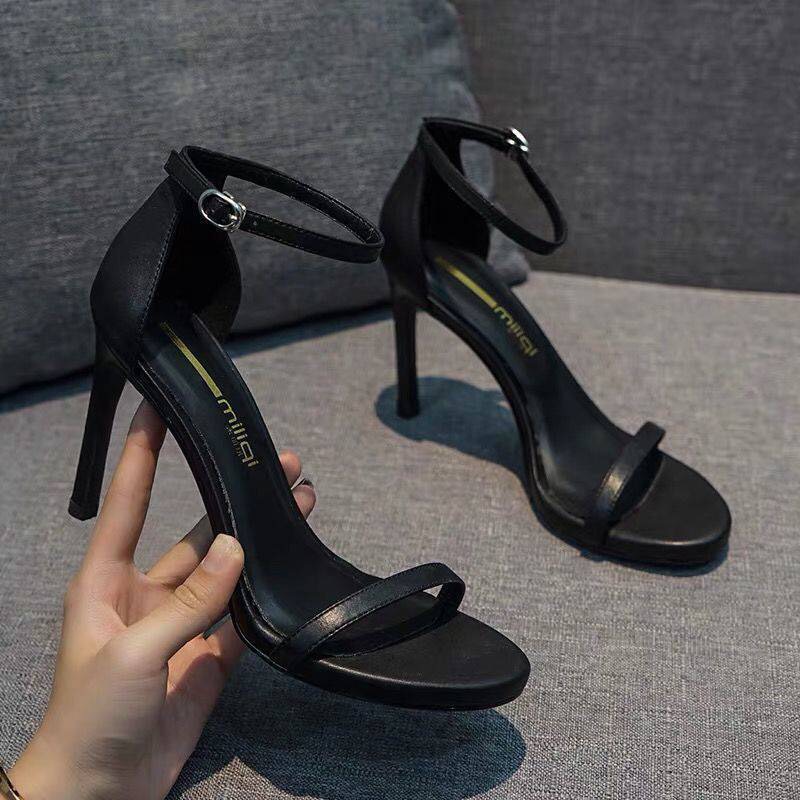 FREE SHIP Sandal nữ/ Giày cao gót nữ quai mảnh gót nhọn 9F siêu đẹp-hàng full box