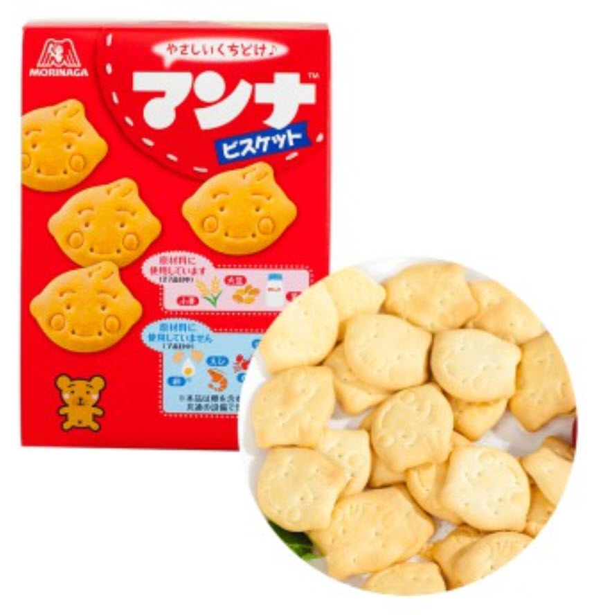 Bánh ăn dặm Morinaga Nhật Bản dạng hình thú