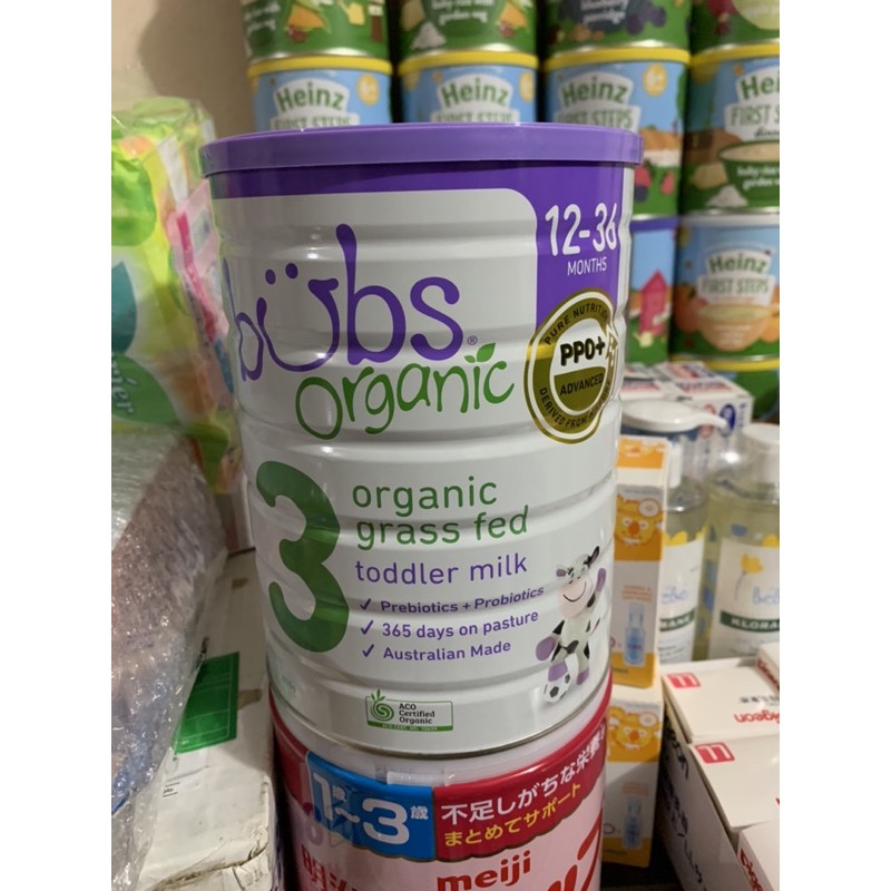 (MUA 6 TẶNG 4+2 🎁) Sữa Bub Bò Organic số 3 - 900gr