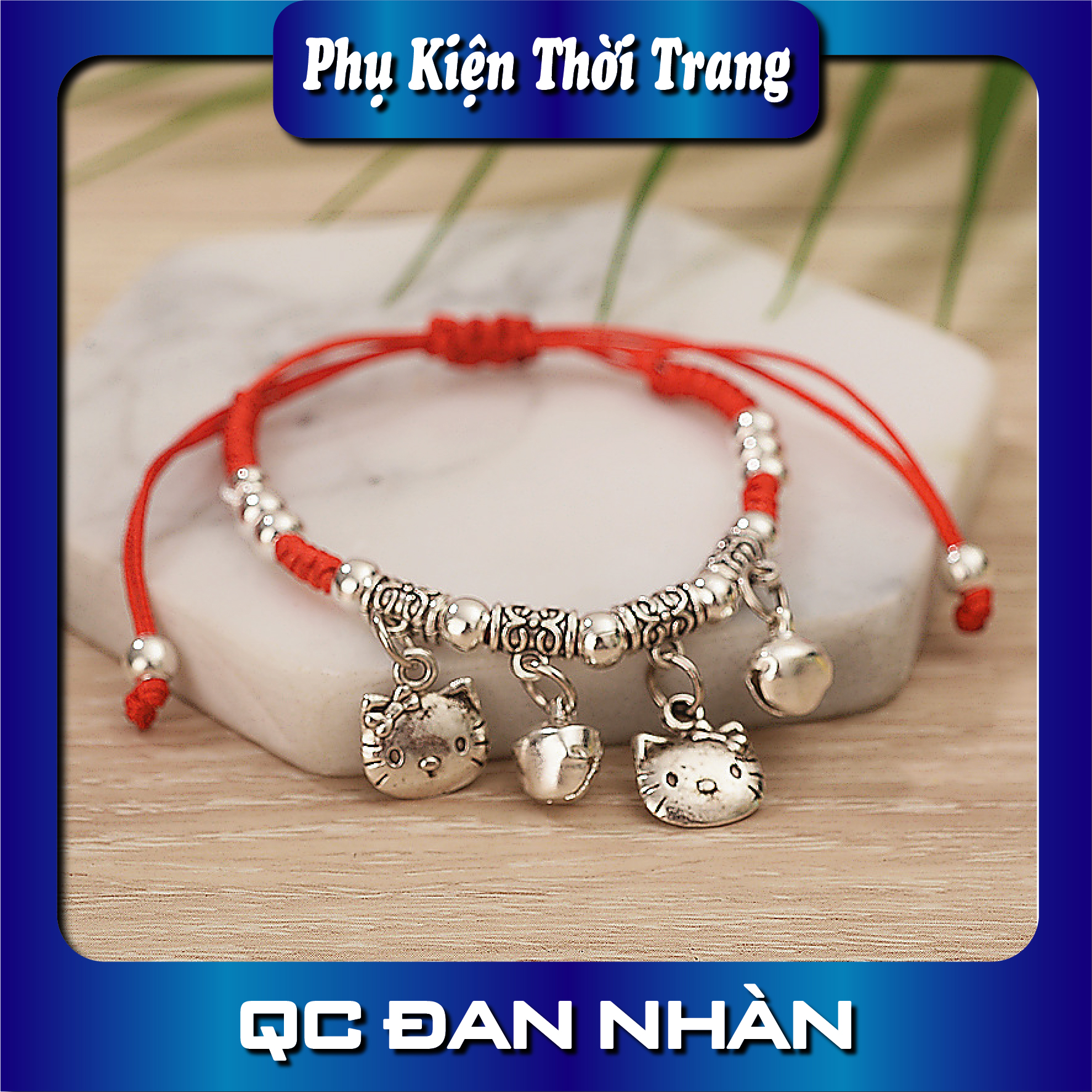 Lắc tay hình mèo Kitty