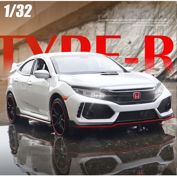 Mô hình xe honda civic tyre-r 1:32 mn
