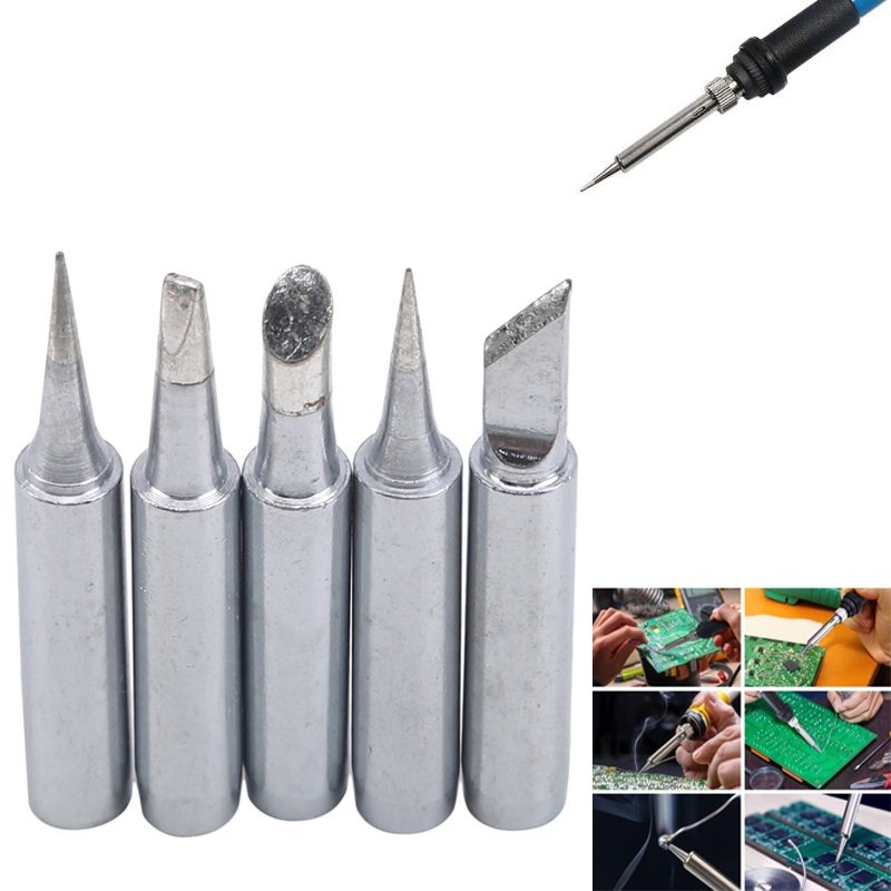 Bộ 5 mũi hàn điện thông dụng cho mỏ hàn 900m 908 908s 936