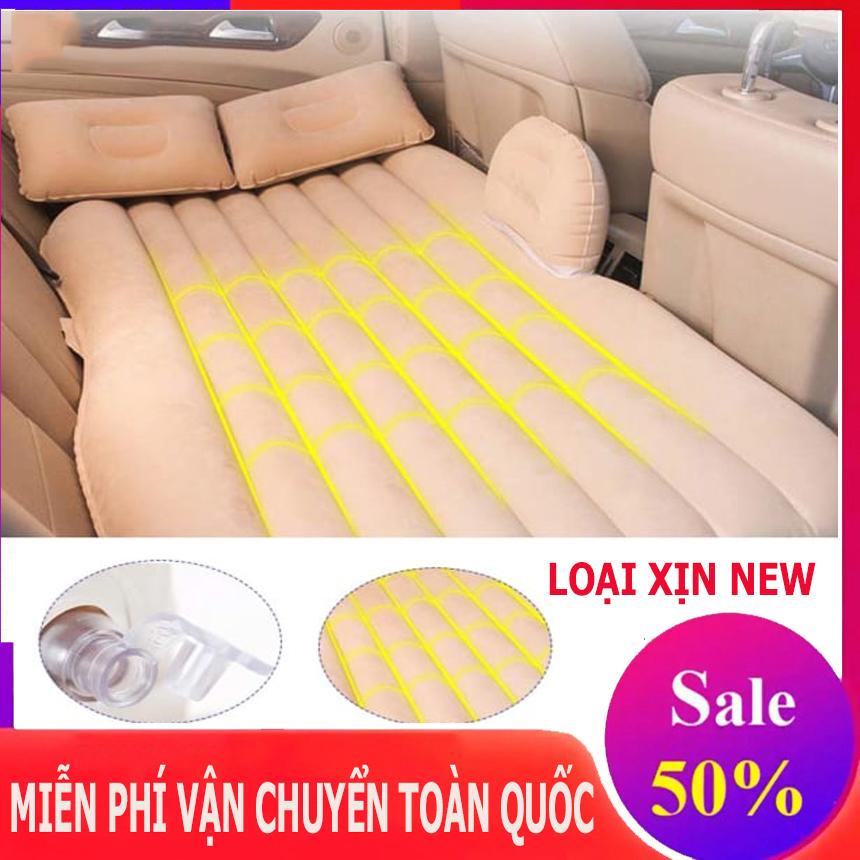 Đệm Hơi Ô Tô - Nệm Hơi Trên Ô Tô - nệm hơi thông minh du lịch cho ôtô xe hơi + Kèm bơm điện. Bảo Hành Uy Tín 1 Đổi 1