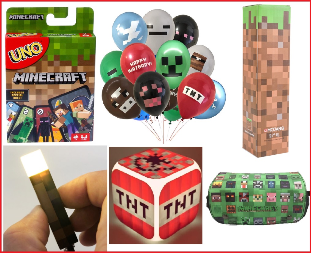 [HCM]Đồ dùng phụ kiện Minecraft