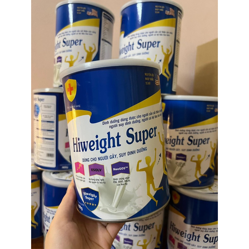 Hộp 900g Sữa tăng cân cho người gầy HIWEIGHT SUPER giúp tăng cường sức