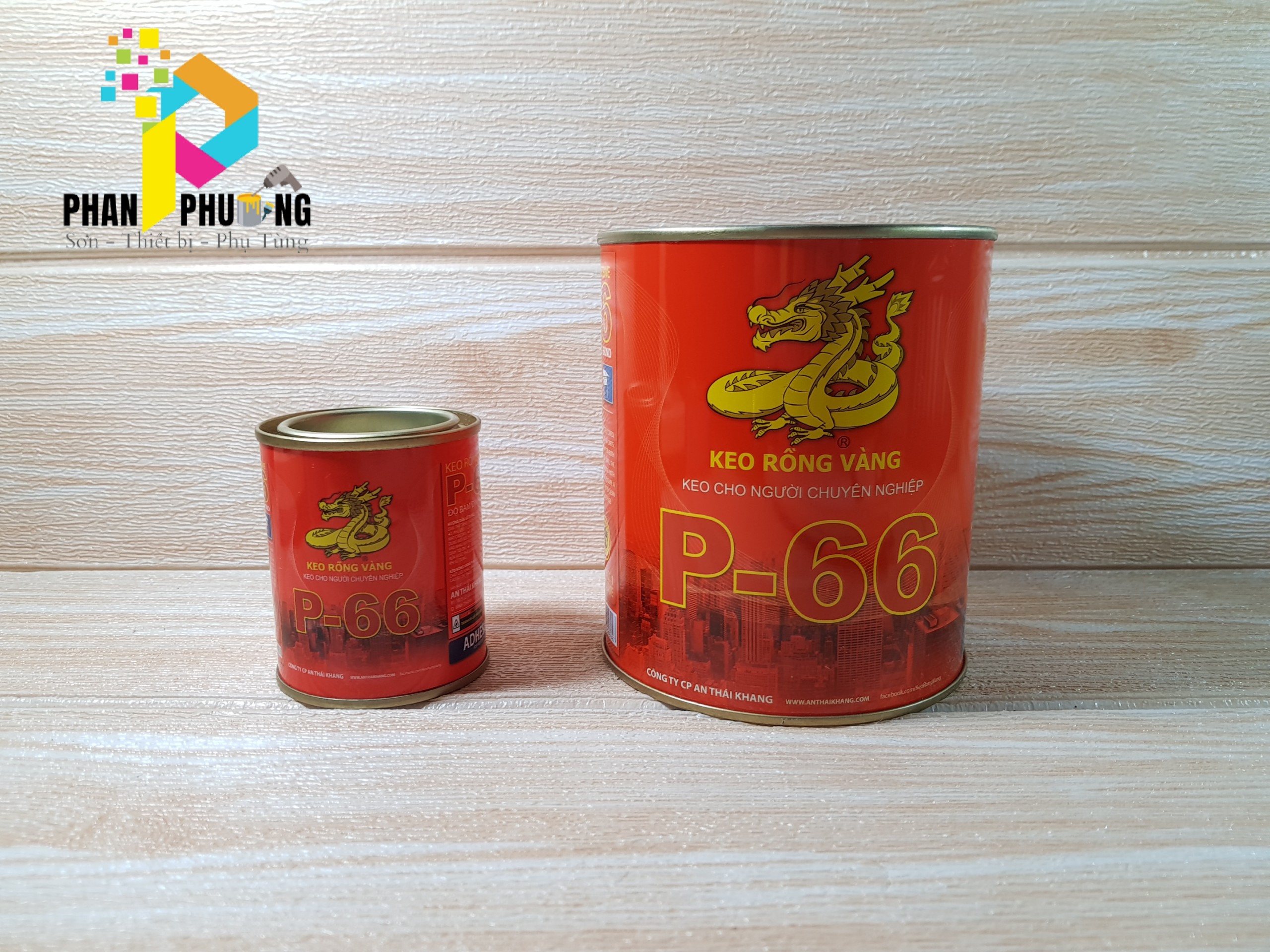 Keo dán đa năng keo con rồng vàng p-66 110ml, 600ml