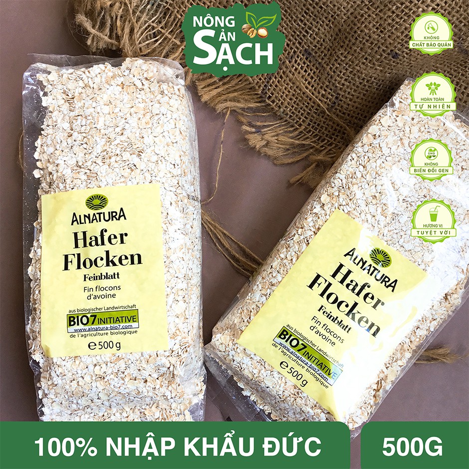 Yến mạch hữu cơ cao cấp markal nhập khẩu chính hãng pháp 500g