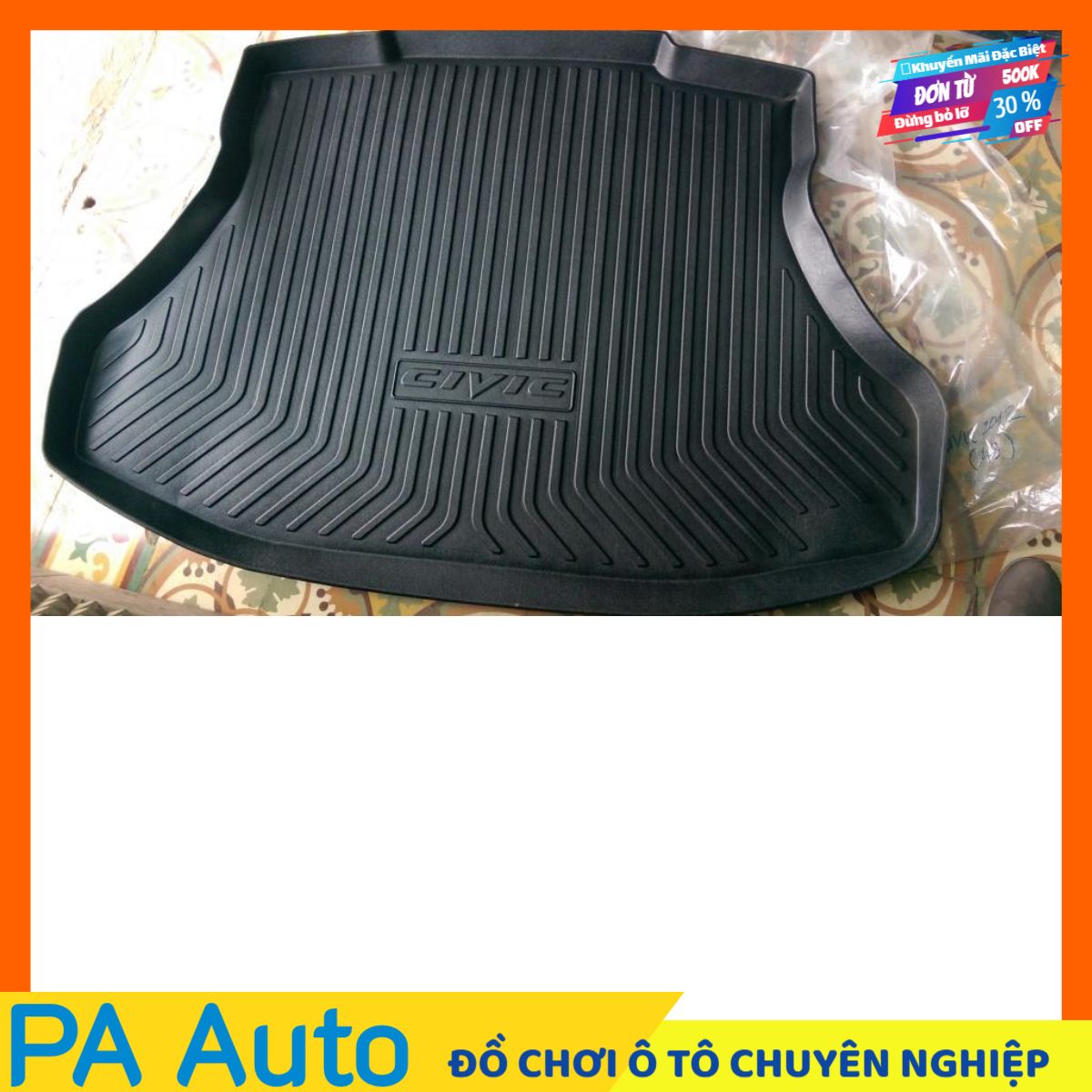 Khay nhựa lót cốp theo xe honda civic 2007-2011