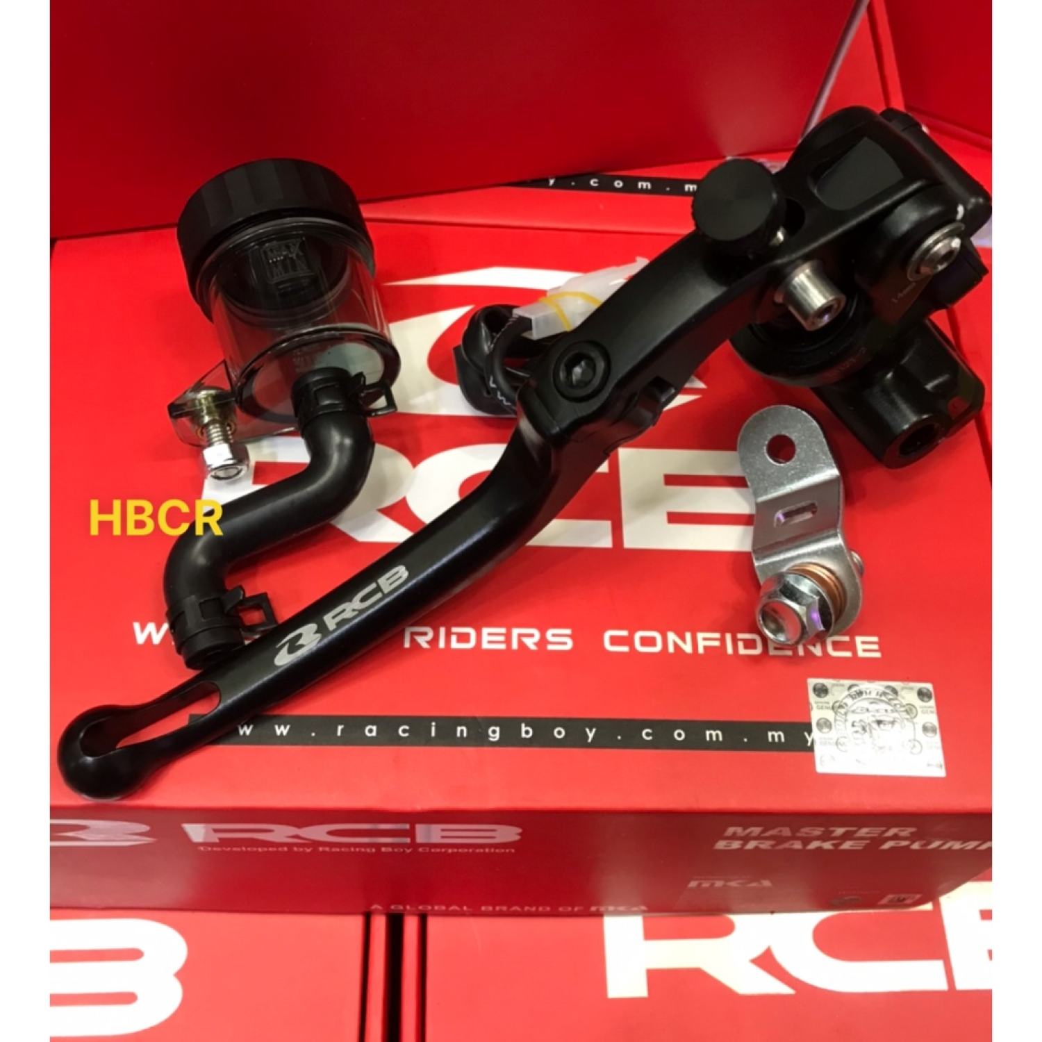 Tay thắng rcb 14mm bình dầu rời gắn nhiều dòng xe honda, yamaha, suzuki