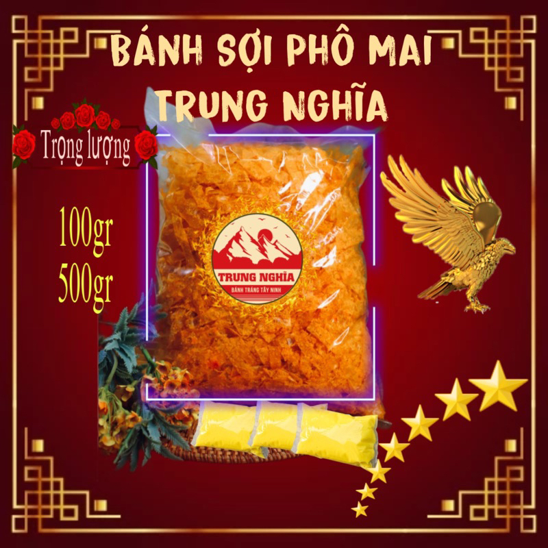 Bánh Tráng Sợi Trộn Phô Mai Tôm Trung Nghía
