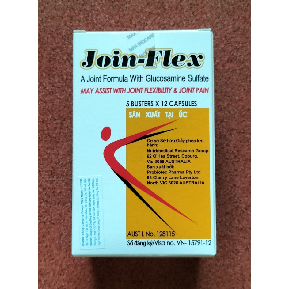 Bổ khớp Join- Flex - giảm sưng đau khớp, thoái hóa khớp