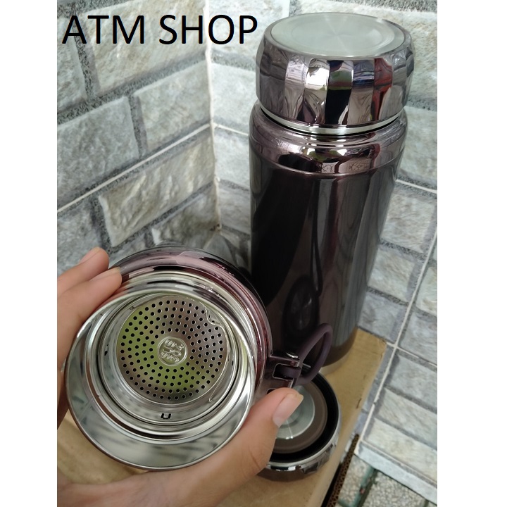 Bình giữ nhiệt inox 1500ml - bình giữ nhiệt kiểu dáng kim cương