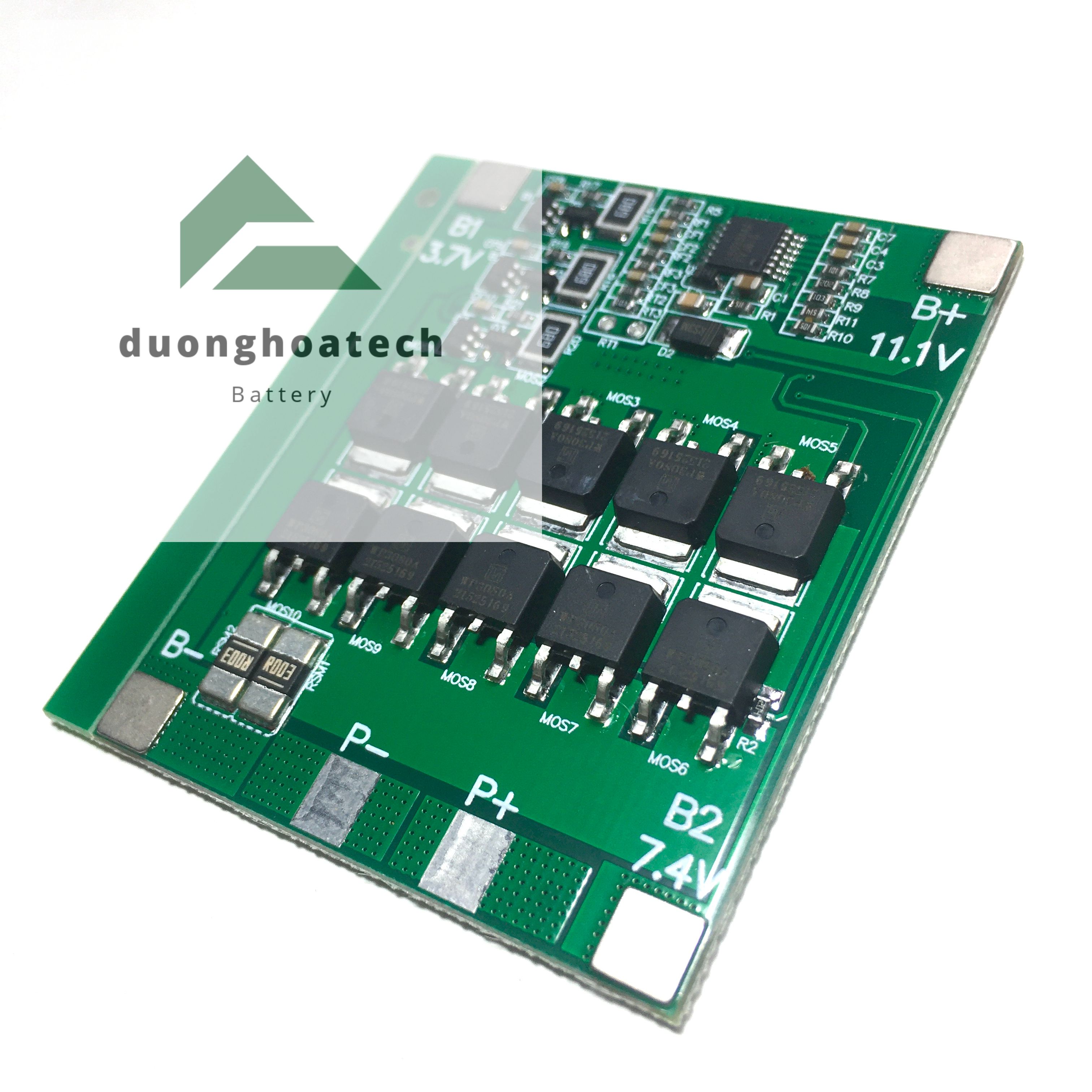 Mạch 3s 30a sịn chuẩn 30a. mạch bảo vệ sạc xả cho pin 18650 3s 12.6v
