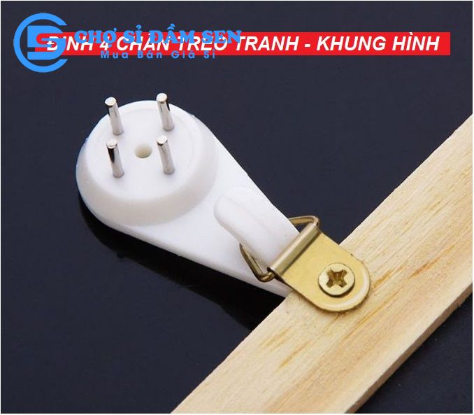 Đinh Treo Khung Tranh 3 chân, 4 Chân Treo Tranh, Móc Chìa Khóa, Móc Treo Đồ Đóng Tường Không Cần Khoan Tường Gd382-Dinhtt