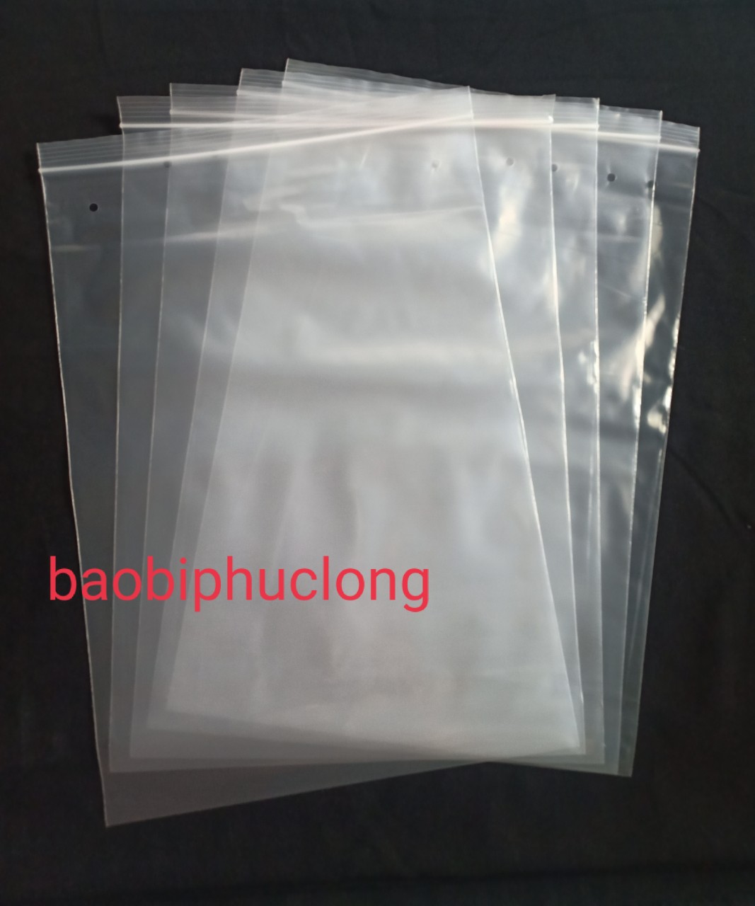 1KG Túi zip đựng quần áo