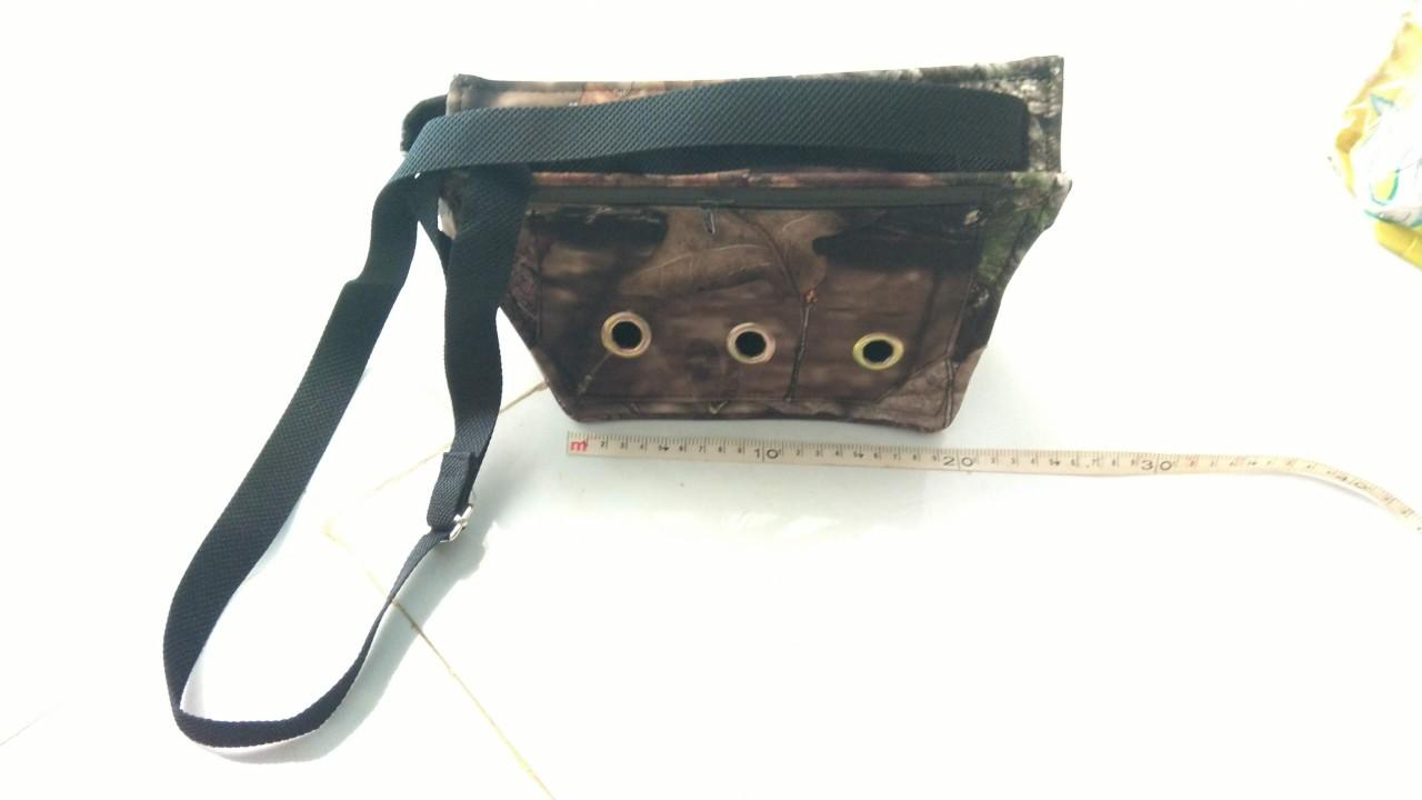 Combo 1 Túi đựng gà mồi và 1 cọc inox