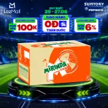 [SALE 15.6] Thùng 24 Chai Nước Giải Khát Mirinda Cam (390ml/chai)
