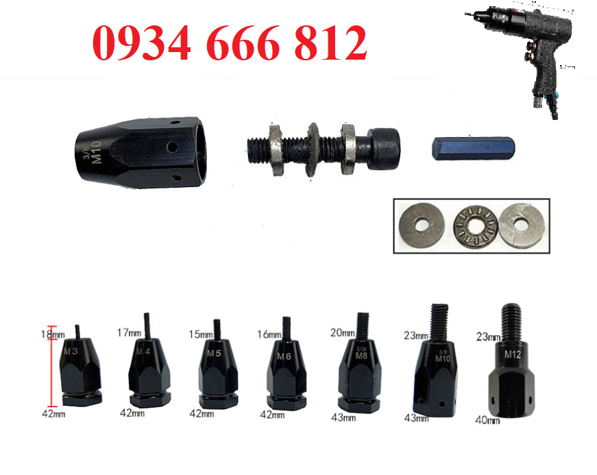 Đầu máy rút ốc tán ge803, g3804 chạy hơi