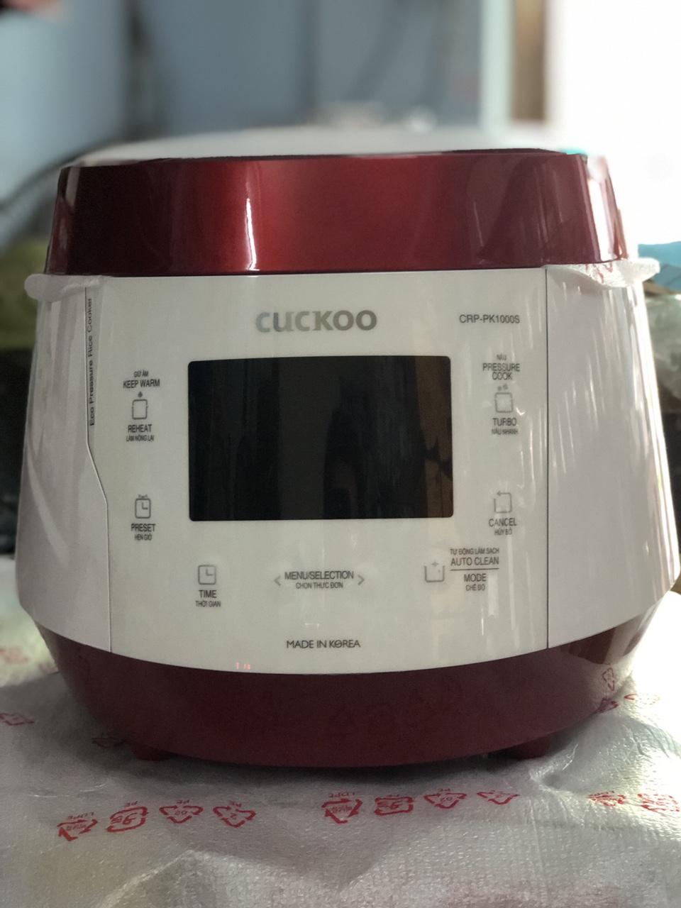 Nồi cơm áp suất điện tử cuckoo crp-pk1000s