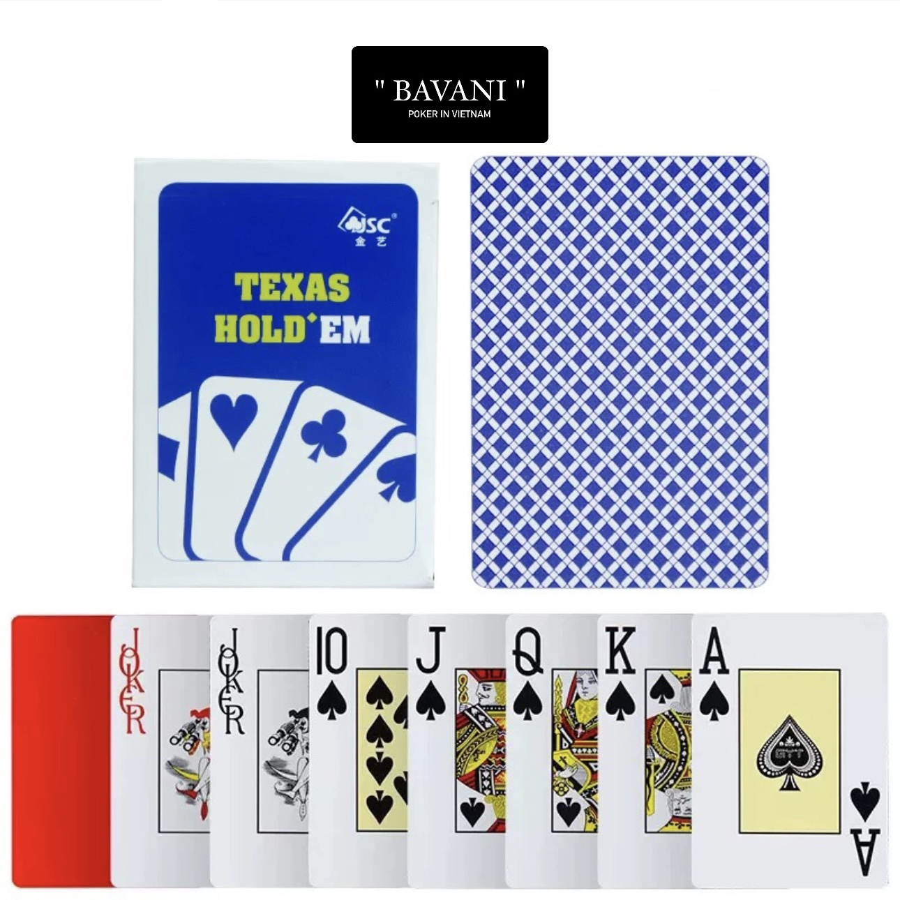 Bài Poker, Bài Tây 100% Nhựa PVC Cao Cấp , Tổng Hợp Các Mẫu Xu Hướng - Lá To , Số To , Chống Nước