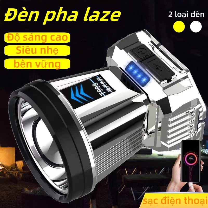 Super bright flashlight led head light flashlight multi-function flashlight headlight waterproof USB, long battery life charging phone emergency headlamp fishing light special light miner's lamp for running/camping