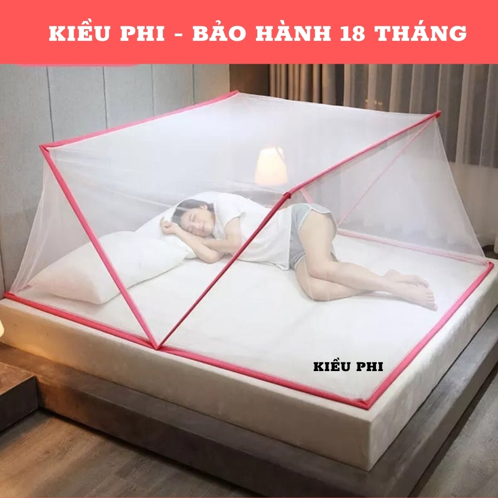 Mùng chụp tự bung thông minh xếp gấp gọn tiện dụng mẫu hottren 2021⚡màn chụp tự bung người lớn gấp gọn cao cấp kiều phi việt nam - bảo hành 18 tháng